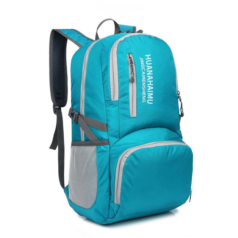 Warnerheim Waterproof Folding Backpack: Large Capacity, Lightweight, Portable Outdoor Travel Bag
