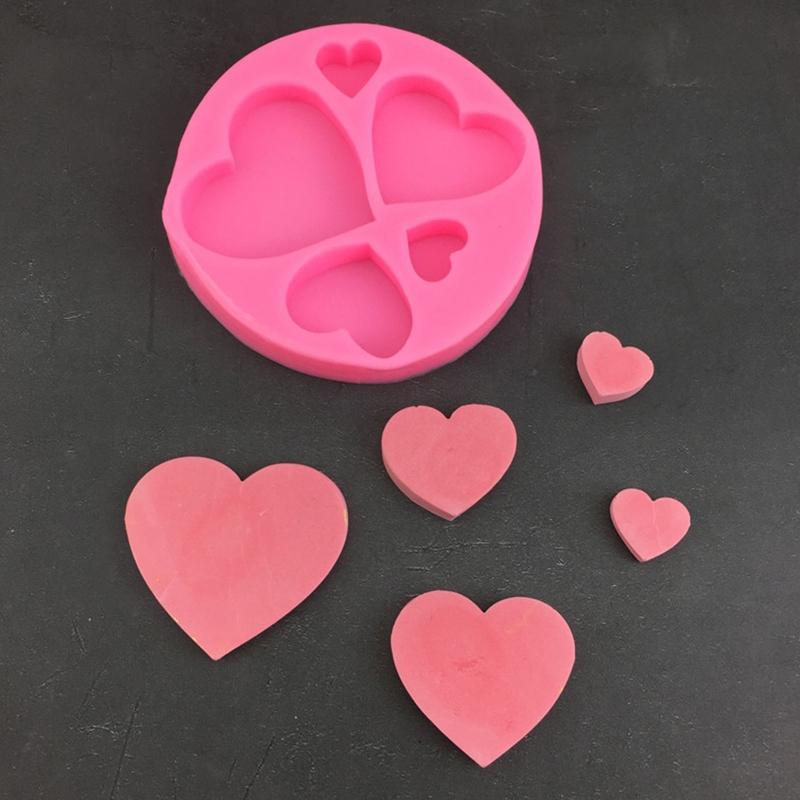 Ice Cube Craft Soap Candle Gumpaste Chocolate Dough Molds Heart Moon Star Shape Cake Cookies Mold Gift for Baking Lover