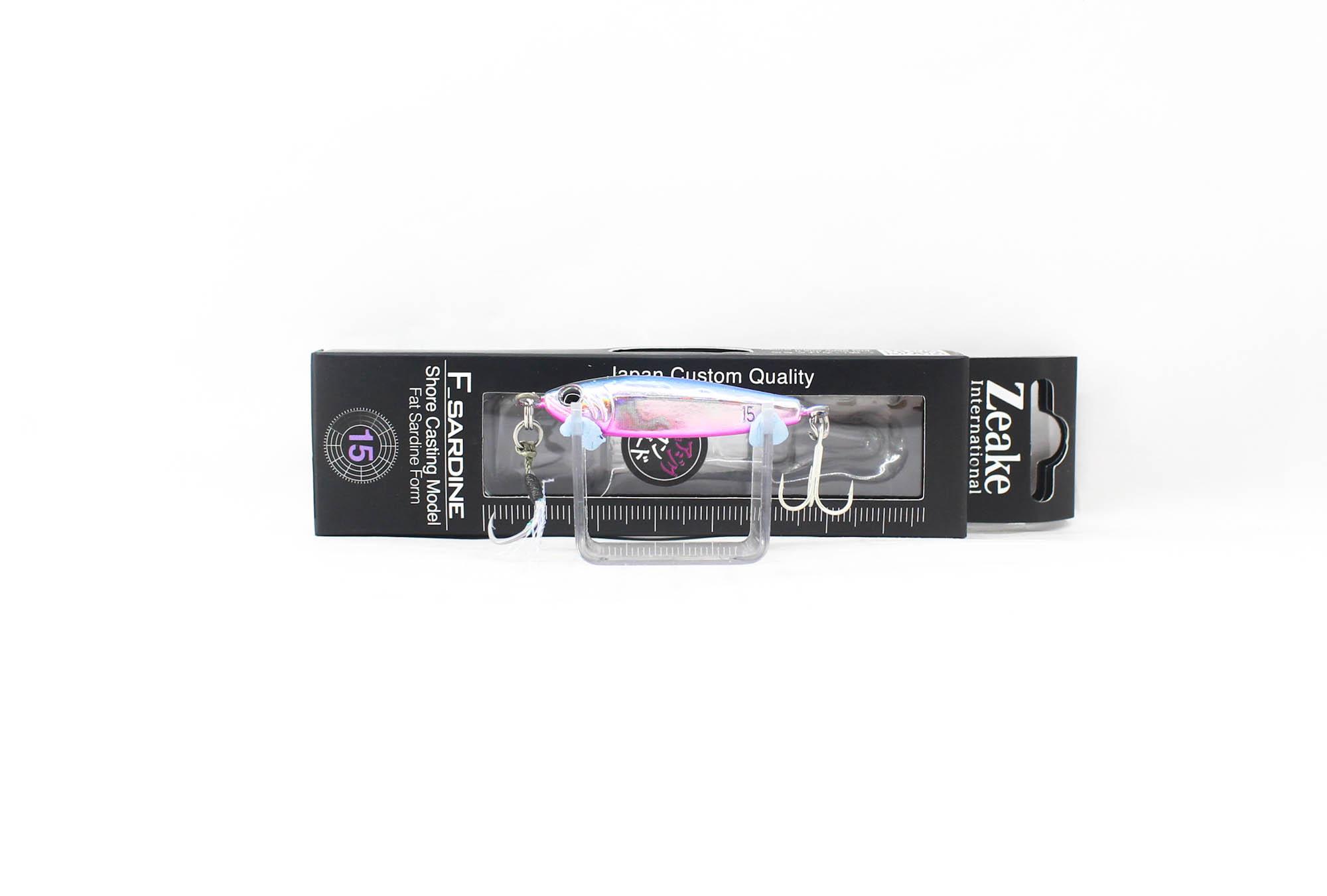

Zeake Metal Jig Fat F Сардина 15 грамм 005 (9232)