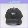 Stylish Letter Embroidered Dad Hat With Cotton Material For Casual Wear
