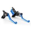 For Kawasaki KX125 KX250 KX250F KX450F KX 65 85 KLX125 KLX250 KLX450R CNC 7/8"Hydraulic Brake & Cable Clutch Lever Set Assembly