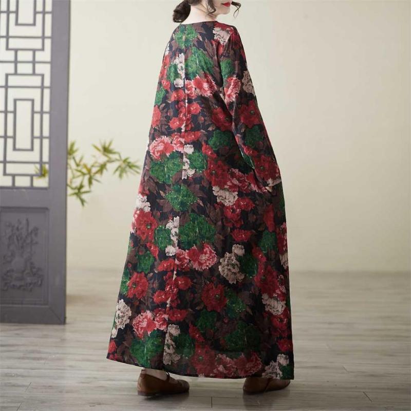 Spring Round-neck Dress