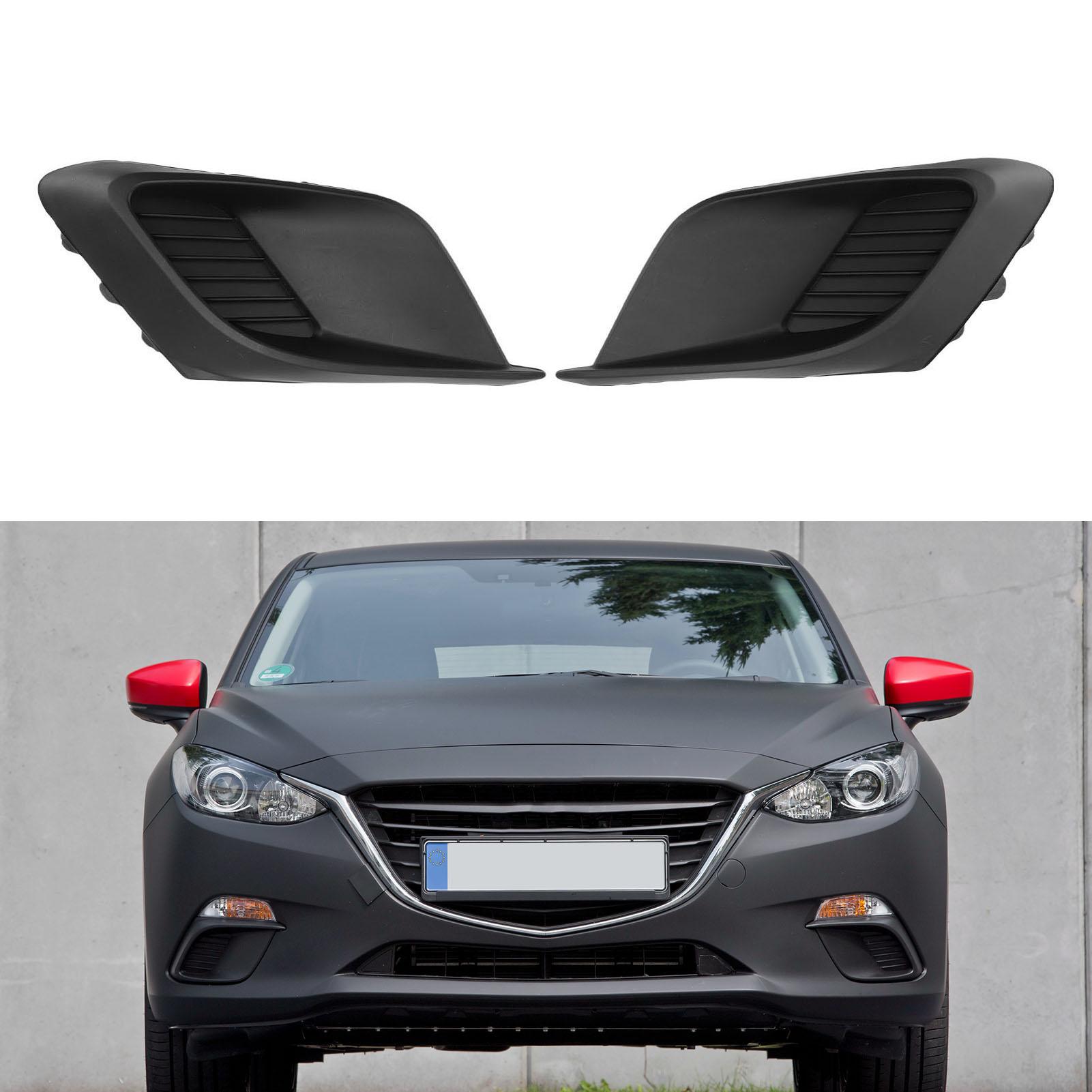 

1 Pair Fog Light Cover MA1039122 Left Right Front Bumper Fog Lamp Frame Replacement for 3 Sport 2014-2016 BHN150C21A BHN150C11A чёрный