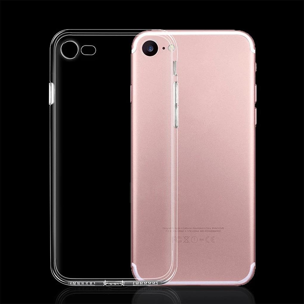 Phone Case Dust-proof Transparent TPU Phone Cover