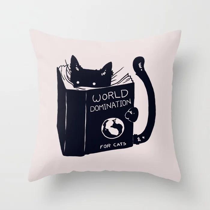 Nordic Ins Style Pink Geometric Pattern Ultra-short Velvet Pillowcase Cushion Pillowcase Pillowcase