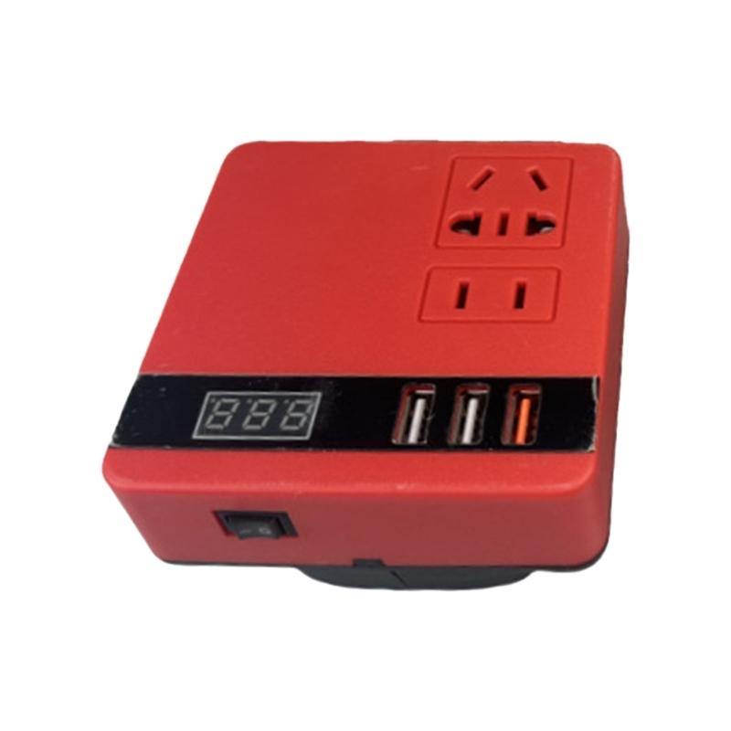 Easy Carry  Power Inverters Small  Power Station Generator Multifunction  Charger Adapter for Battery Converts for Travel & Home