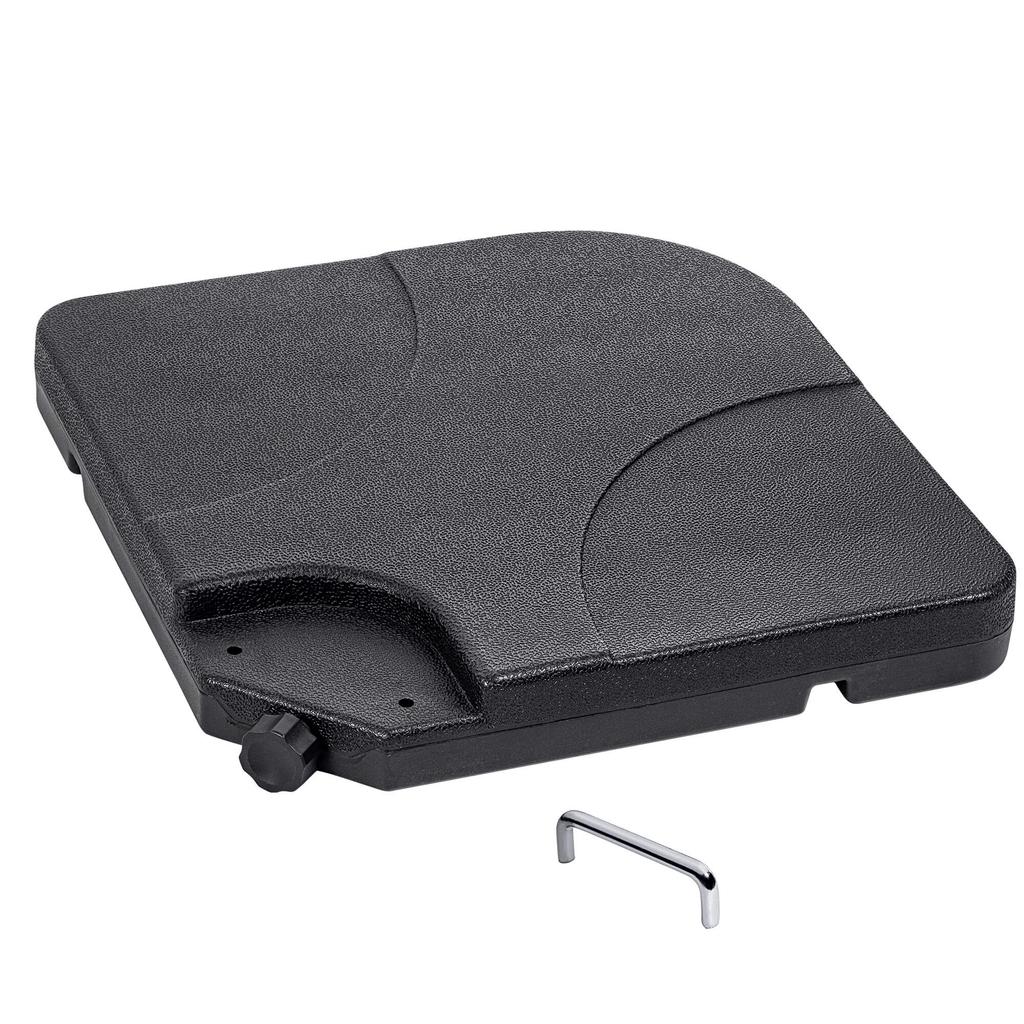 KADAX Parasol Base For Garden Umbrella Weight Load Stand 60kg