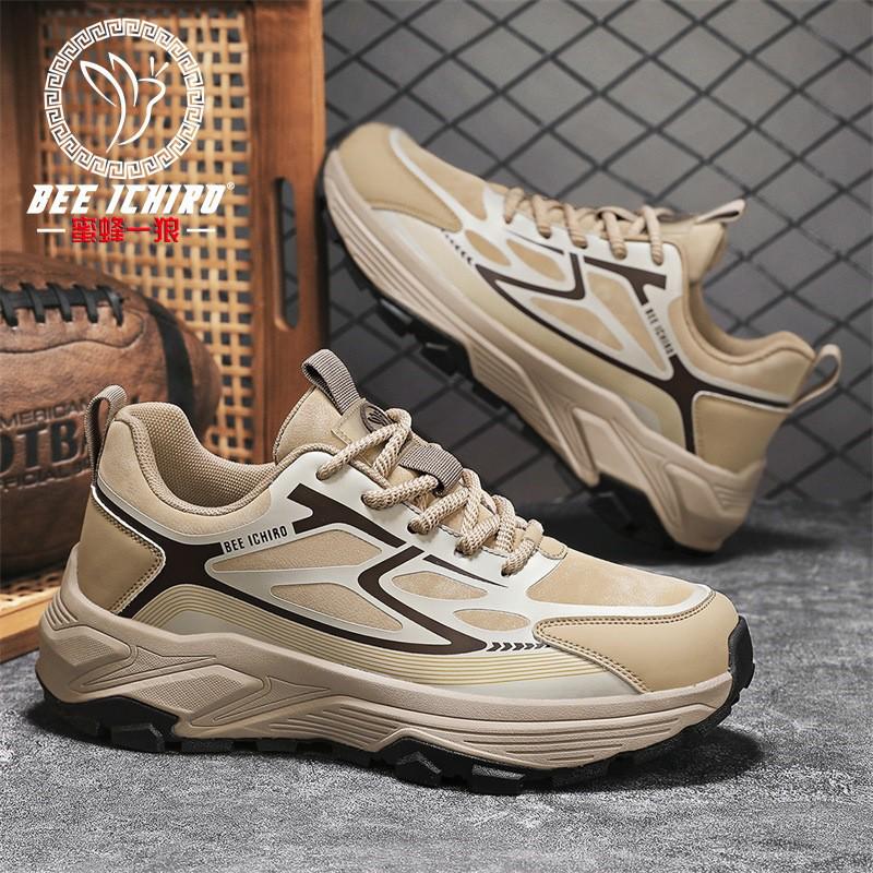 

Мужские легкие дышащие кроссовки для бега Bee Wolf - Весенне-летние повседневные износостойкие кроссовки на мягкой подошве 41