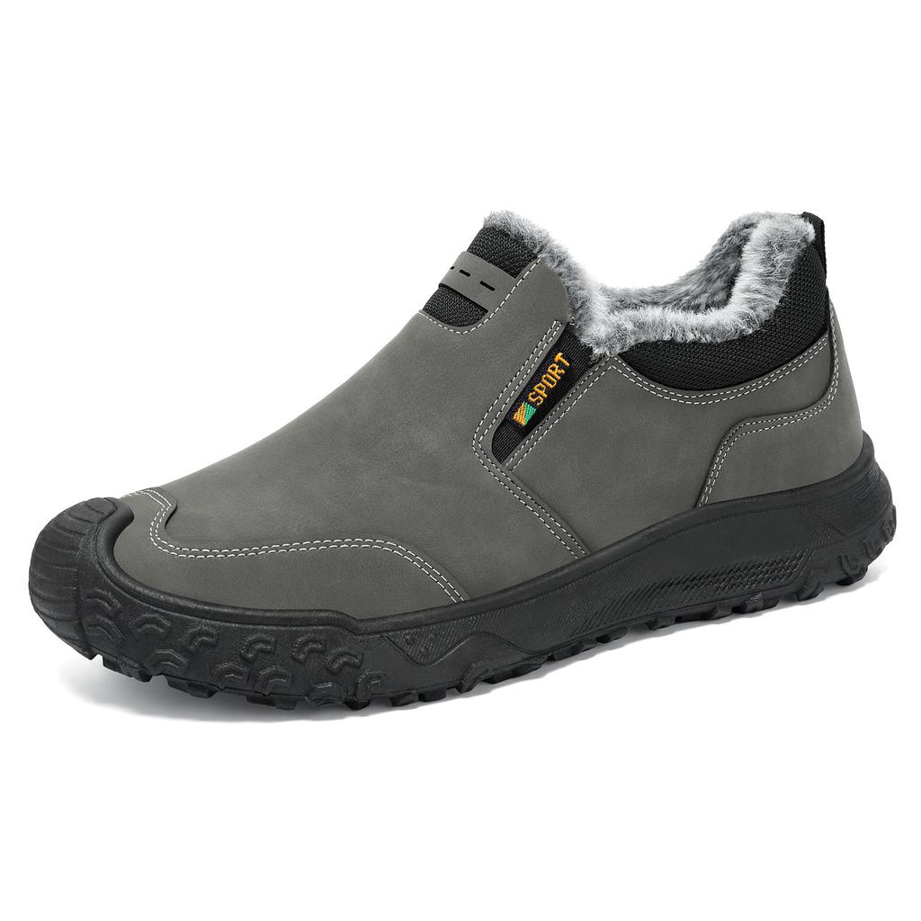 Men's Snow Boots Casual Thickened Warm Non Slip Cotton Boots Winter Men's Shoes