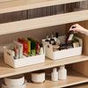 Six-grid Removable Separating Seasoning Rack, Large-capacity Cabinet and Living Room Countertop Seasoning Storage Box