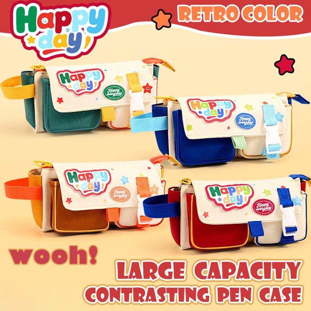 High Appearance Pencil Case Large Capacity Pen Bag New Stationery Organizer  Students