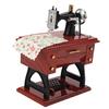 Mini Sewing Machine Music Box Wind Up Vintage Musical Toy for Tabletop Decoration Holiday Gift 1010 Mini Sewing Machine