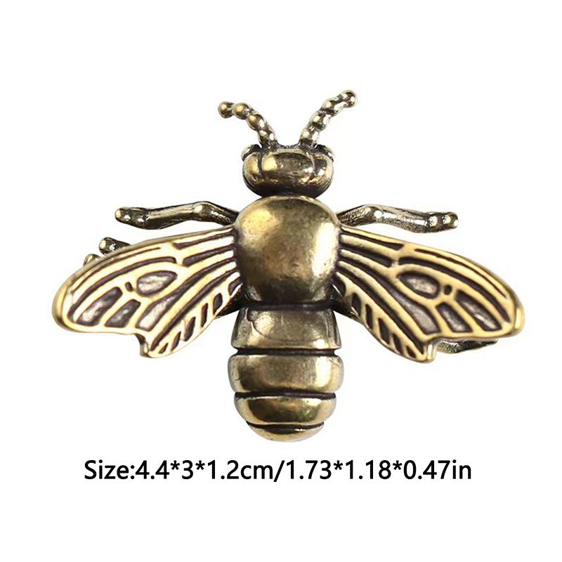 Brass Crafts Bee Ornament Office Model Ornament Home Study Ornament Ornament