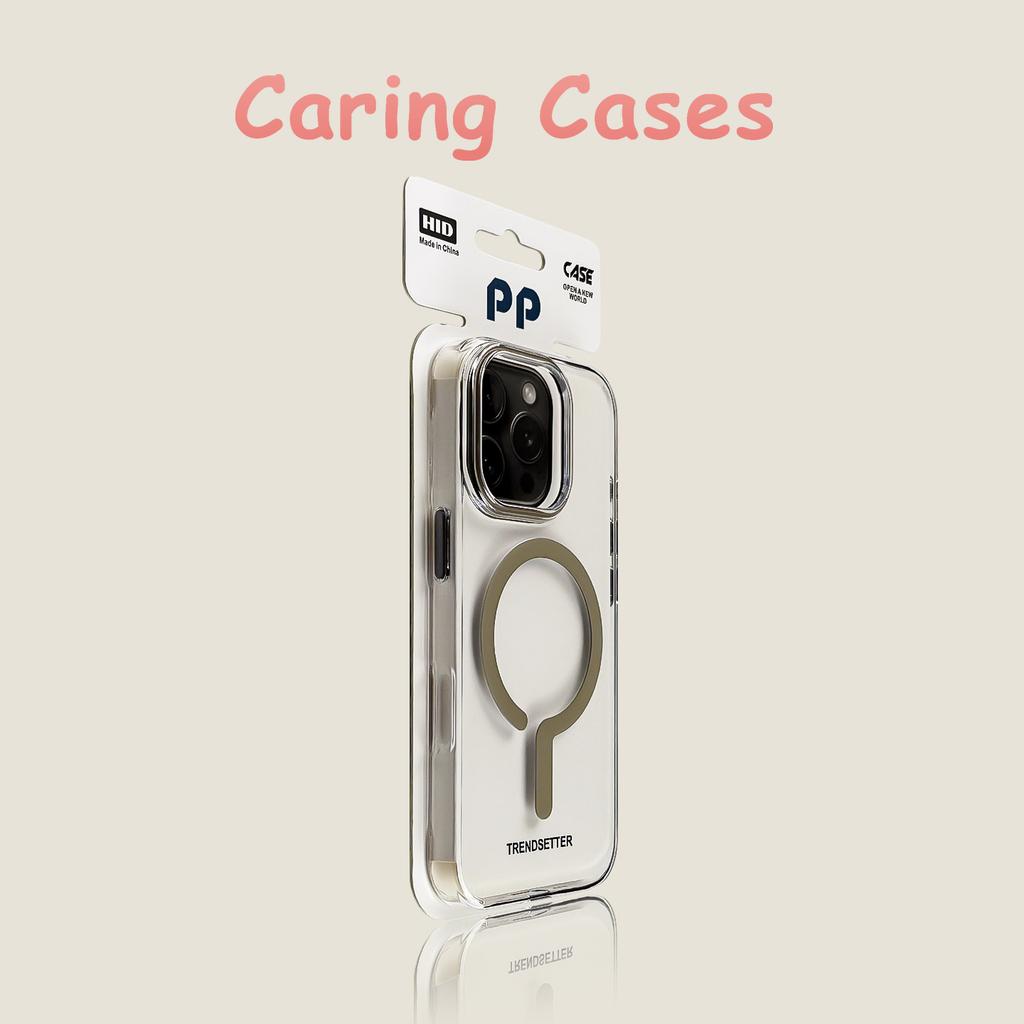 For iPhone 17 Pro Max Case Magnetic Question Mark Clear Metal Buttons Compatible with iPhone 16 15 14 13 12