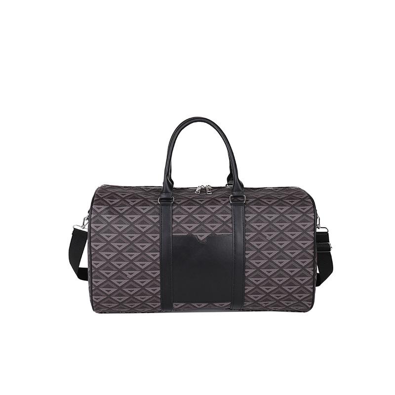 Men's and women's hand luggage bags for business trips, large-capacity storage bags for going out, personalized design, tie rod travel bags