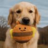Interactive Cartoon Dog Chew Toy Animal Shape Plush Puppy Squeaky Toy Bite Resistant TPR Prick Ball Toy Relieve Boredom