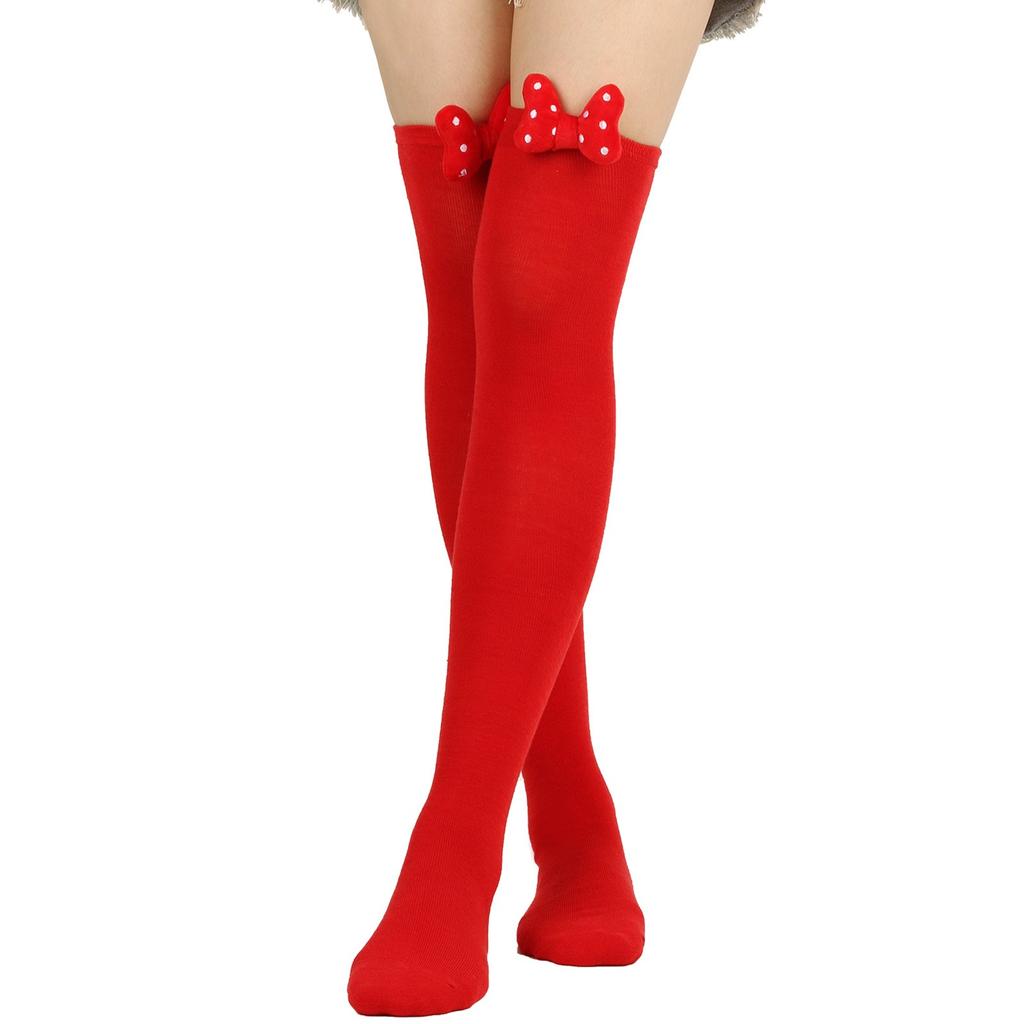 Damen-Oberschenkelstrümpfe, lange Kniestrümpfe, süße Overknee-Socken, Strümpfe