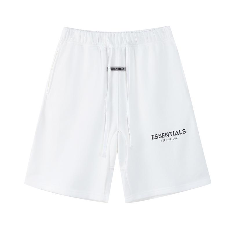 FOG ESSENTIALS Unisex Loose Silicone Print Casual Shorts