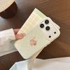 Floral puppy phone case suitable for Apple 17 Pro Max, iPhone 16, summer fresh, 15 shockproof, 14 soft, 13 Korean style