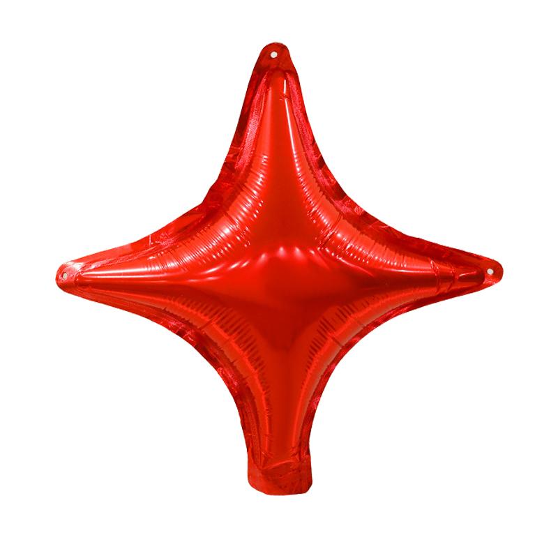 20Pcs10 Inch Multi-Color Square Star Foil Balloons For Birthday Parties Weddings Home Decor Room Background Ceiling Decoration