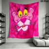 Pink Panther Fire Threepiece Set 1 Duvet Cover 2 Pillowcase Without Core Duvet Cover And Pillowcase Christmas Birthday Gift