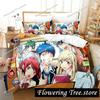 Yamada-kun and the Seven Witches Bedding Set Cartoon Anime Three-piece Set Adult Kid Bedroom Duvet Cover Sets 3D Kawaii Girls029