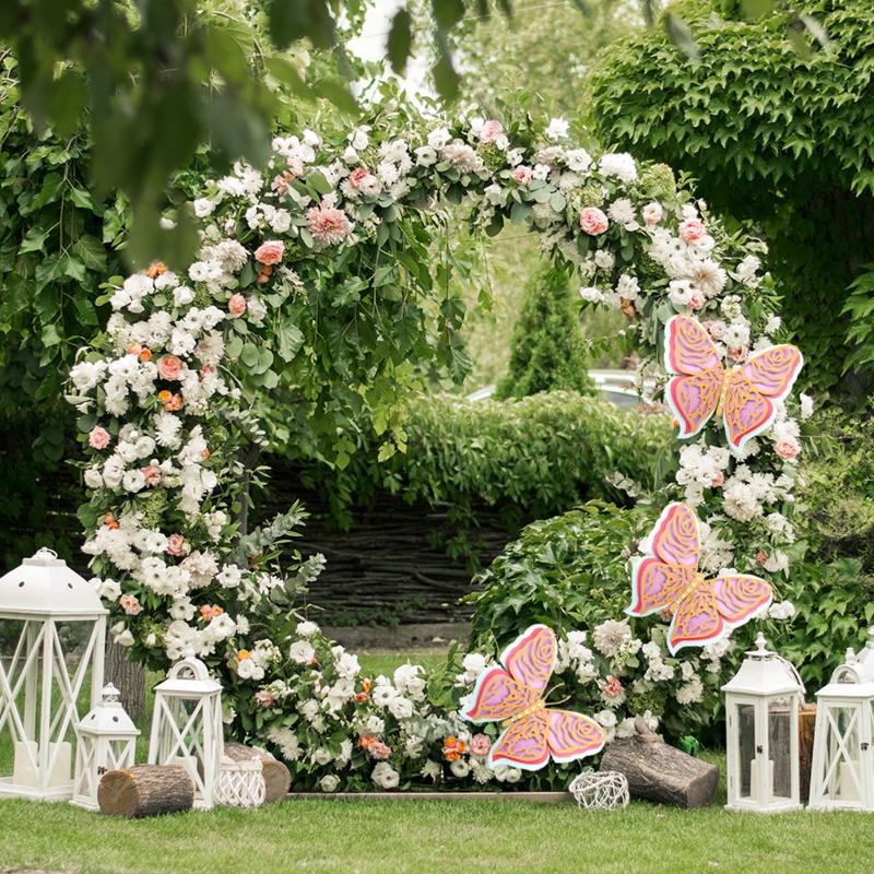 3D Wall Butterfly Sticker Bead Glitter Wallpaper Decal Insect Art Decal Stickers for Home Kids Nursery Classroom Wedding Gift