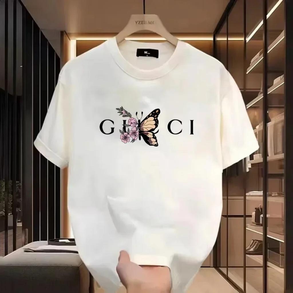 2025 Das Neueste Sommer Herren und Damen Bedrucktes T-Shirt Reine Baumwolle Harajuku Designer Klassisch Atmungsaktiv Übergroßes T-Shirt
