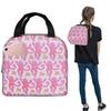 Preppy Roller Monkeys Rabbit Insulated Lunch Bag for Women Children Portable Food Boxes Thermal Lunch Box Tote