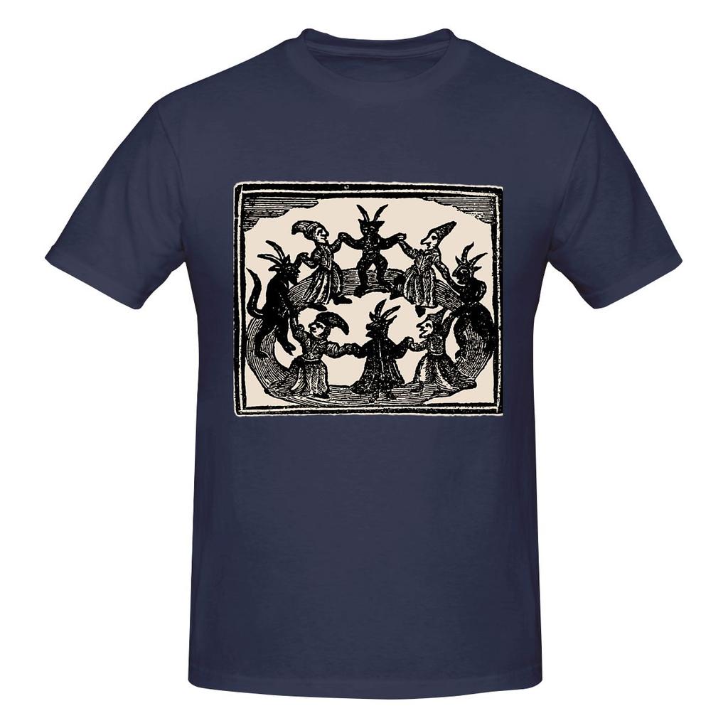 Witches Circle Dance Soft And Glutinous Tshirtminimalist Style Atmosphere Tee