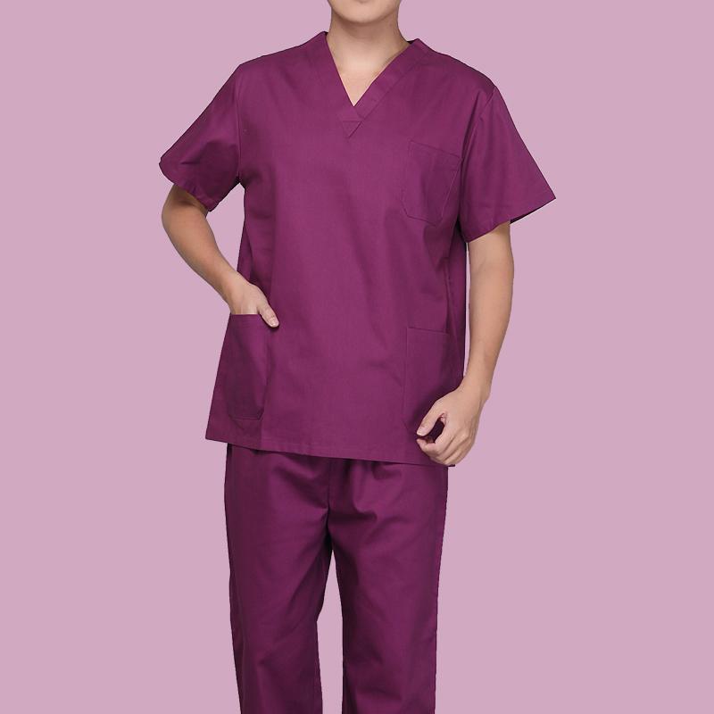 Hot Multi-color Pharmacy Pet Hospital Nurse Uniforms Scrubs Tops and Pants Dentistry Spa Uniforms Medical Scrubs Uniforms