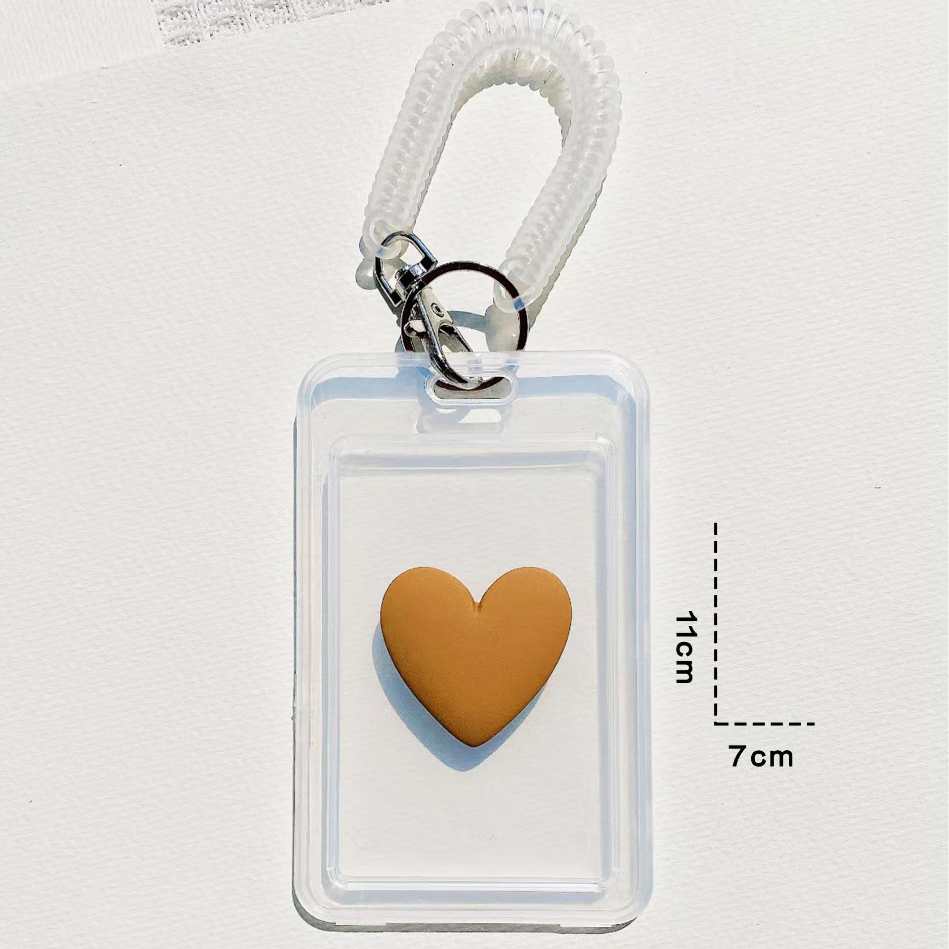 

1 шт., Ins Macaron, однотонный защитный чехол для автобусной карты, студенческий брелок для ключей с мясом, карточка для доступа в кампус, дверной держатель для карт, набор сумок, брелок для ключей