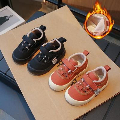 Kinder Leinenschuh Lässiger Sneaker für Jungen Kinderschuh für Mädchen Verdickter Warmer Baumwollschuh Rutschfest Zapatillas Tenis De Mujer