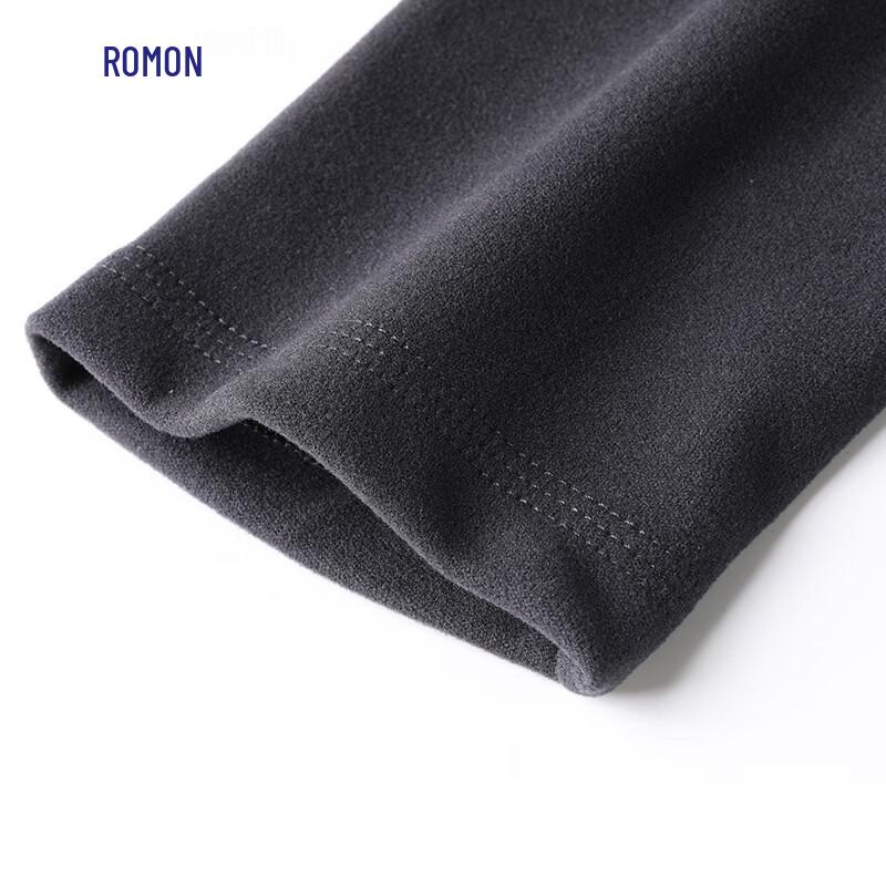 Men's Fleece Brushed Long Sleeve Warm T-Shirt