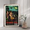 Video Game R-Residents-Evil Good Quality Prints and Posters Vintage Room Bar Cafe Decor Home Decor