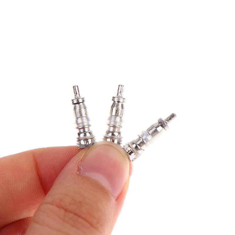 

100Pcs Auto Ac Air Conditioning Bike Bicycle Tire Hvac Replacement Accessories Schrader Valve Core R12 One Size