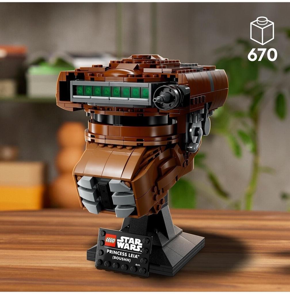 LEGO конструктор Star Wars «Звёздные войны» – Шлем принцессы Леи (Буш) (75351)
