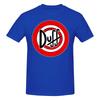Duff Beer 5 Ultraminimalist Tshirt Artistic Commuting Rich Color Basic Tee