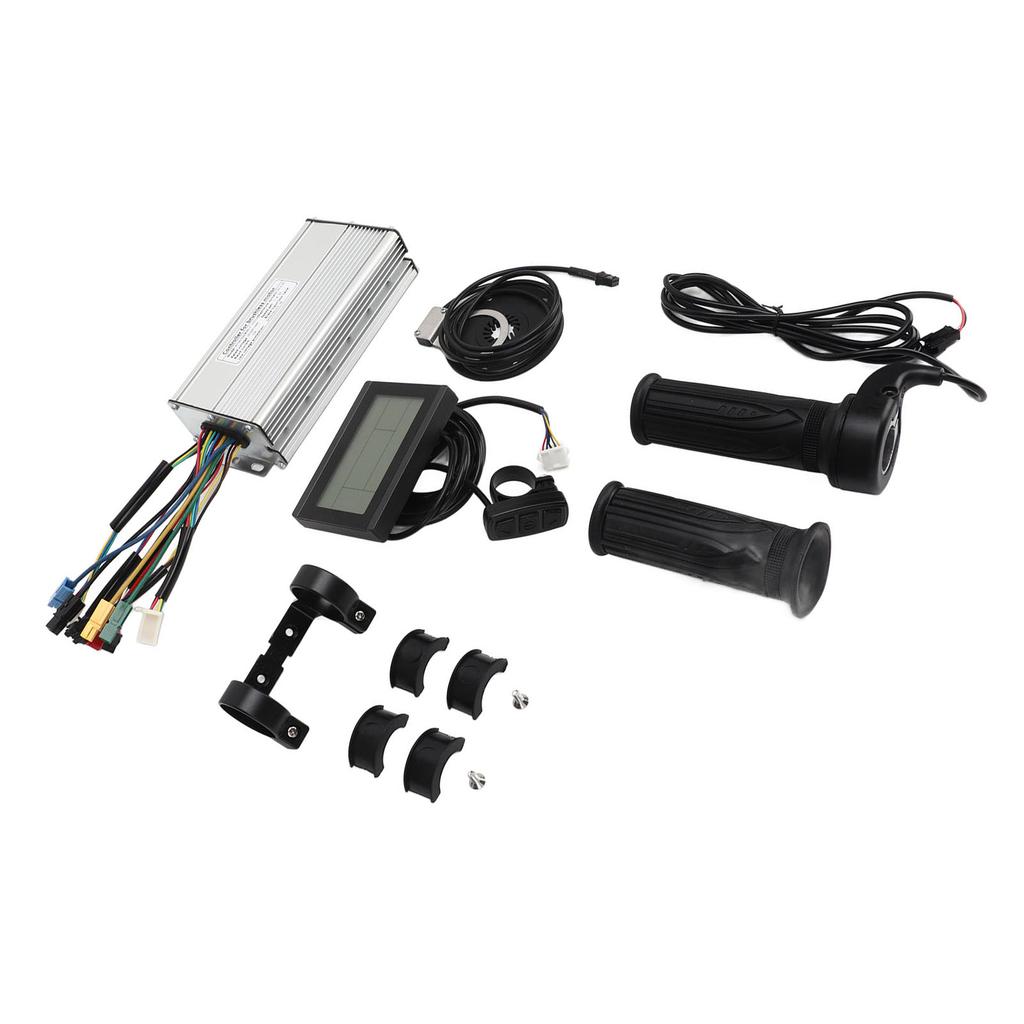 1000W Motor Brushless Controller Kit 30A Square Wave Dual Mode Controller LCD3 Display Panel for Electric Bicycle
