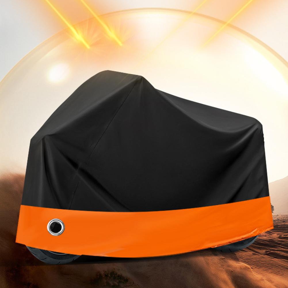 Universal Outdoor Thick 190T Motorcycle Waterproof Cover for All Season Motorbike Dust Rain Sunshade Cover UV Protective Cover