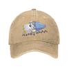 Jeremy Nooo B-Blueys Bandit Cartoon Baseball Cap Fashion Washed Snapback Cap Unisex Outdoor Travel Unstructured Soft Caps Hat