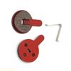 A1A2 Metal Electric Scooters Disc Brake Pad Low Noise Electric Scooters Accessories for Enhancing Safety and Durability