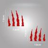 Waterproof Motorcycle Fuel Tank Scooter Body Vinyl Decals Refit Durable Decoration Monster Claw Scratch Racing Helmet Stickers