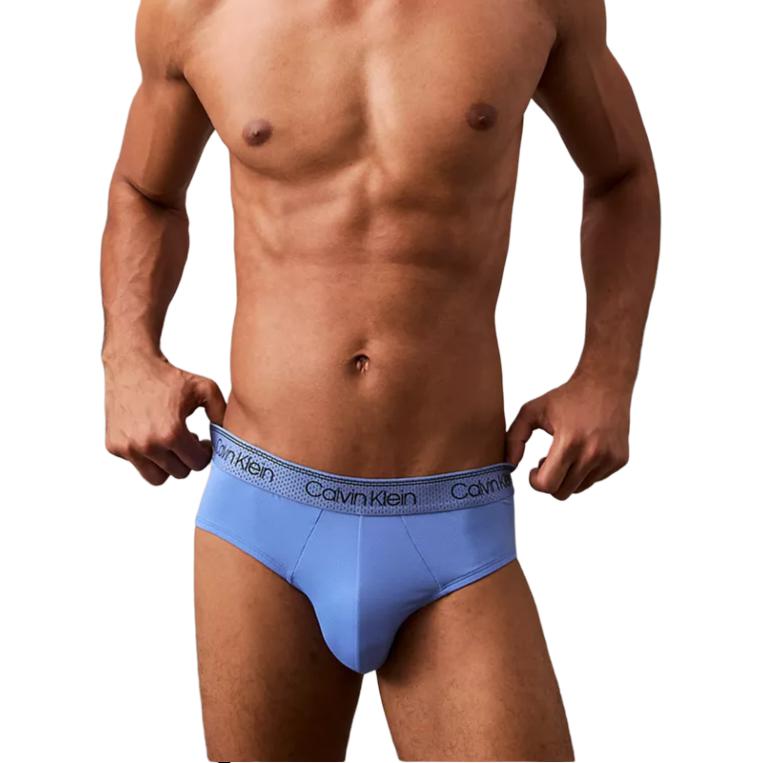 Calvin Klein Micro Stretch Cool And Comfortable Briefs Men Underwear Blue NB3806-400