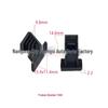 Trunk Heat Insulation Rivet Clips - Nylon Buckles for Car Headliner Trim Panel Installation