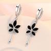 foxanry New Fashion Maple Leaf Earrings for Women Couples Prevent Allergy Trendy Elegant Party Jewelry Gifts