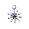 Sun And Moon Face Charms Multi Color Alloy Pendants For Celestial Themed Jewelry