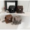 Trendy Retro Suede Shoulder Bag For Women 2023 Fall Winter Stylish Crossbody Bag