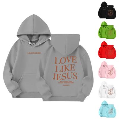 Sweatshirts For Teen Girls Letter Print Graphic Hoodies Casual Long Sleeve Drawstring Pullover Cute Oversized Hoodie