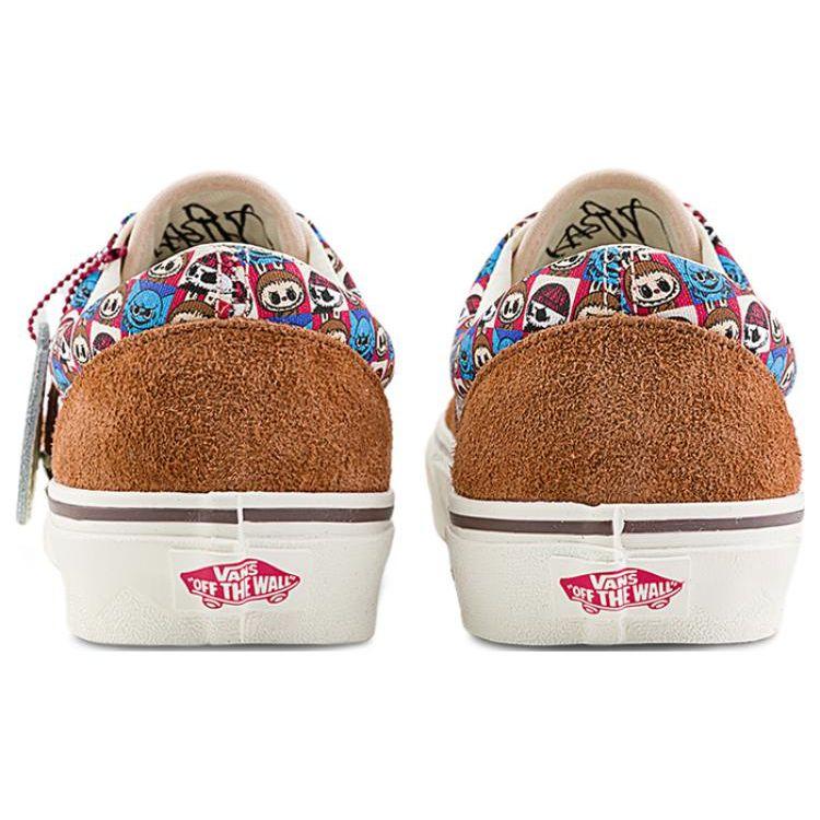 Vans The Monsters X Era Labubu Unisex Sneakers Brown Blue Red VN000EWZDFO